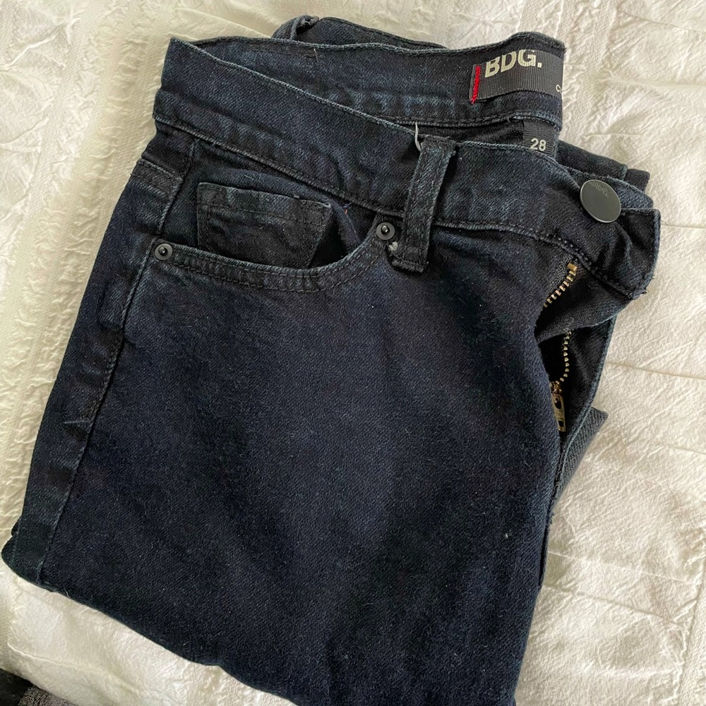 BDG black cigarette jean. Size 28. Worn only once!